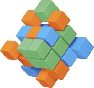 3D block cube